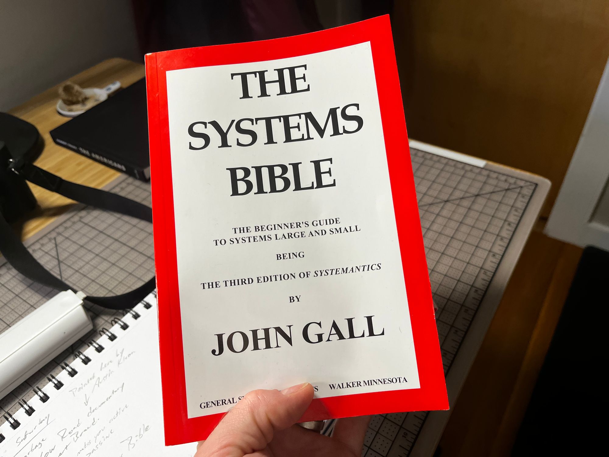 After Re-reading: The Systems Bible